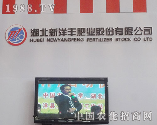 湖北新洋豐閃亮登臨2012中國磷復肥會