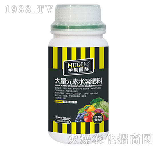 懸浮高鉀型大量元素水溶肥料（600g）-護果國際