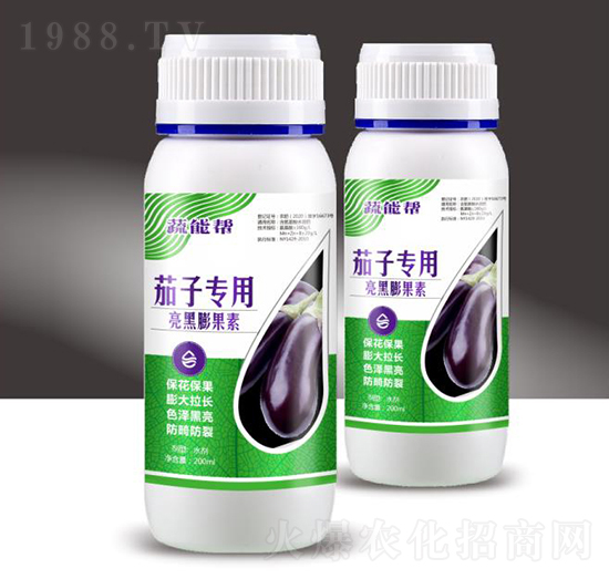 茄子專用亮黑膨果素-蔬能幫-穗滿倉