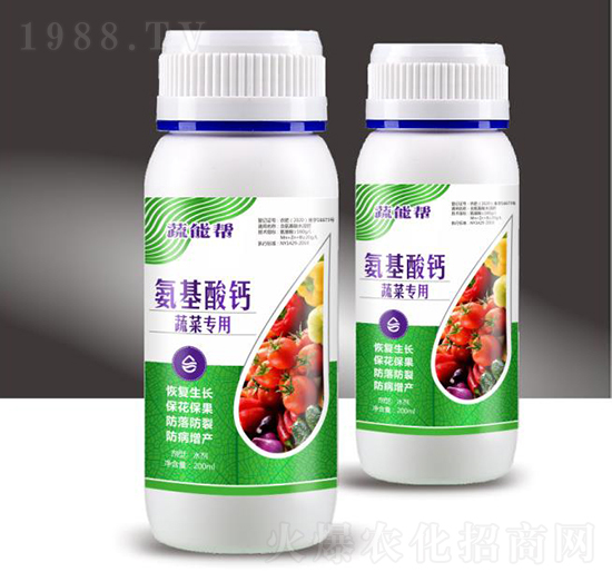 蔬菜專用氨基酸鈣-蔬能幫-穗滿倉