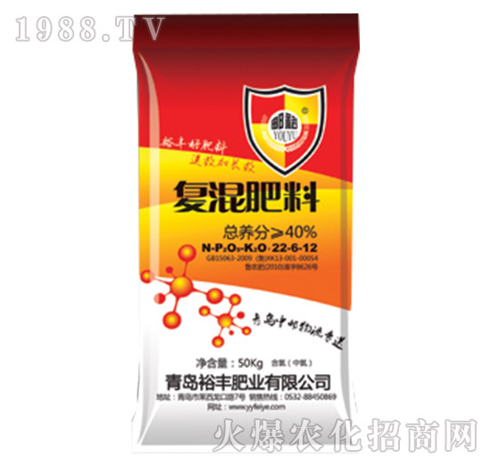 復(fù)混肥料22-6-12-裕豐
