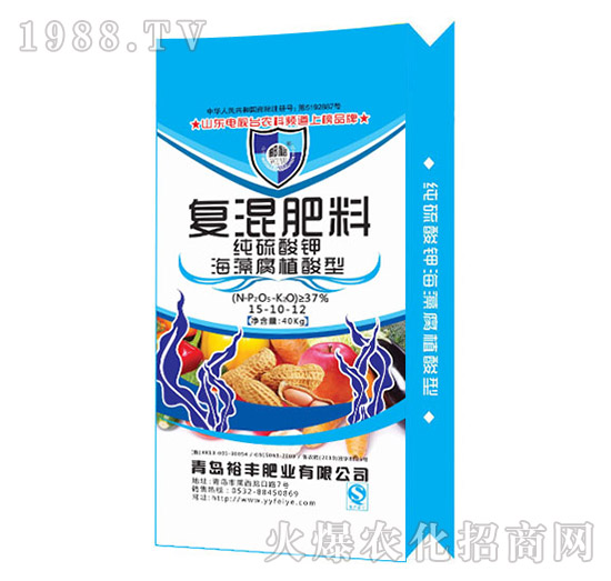 海藻腐殖酸型復混肥料15-10-12-裕豐