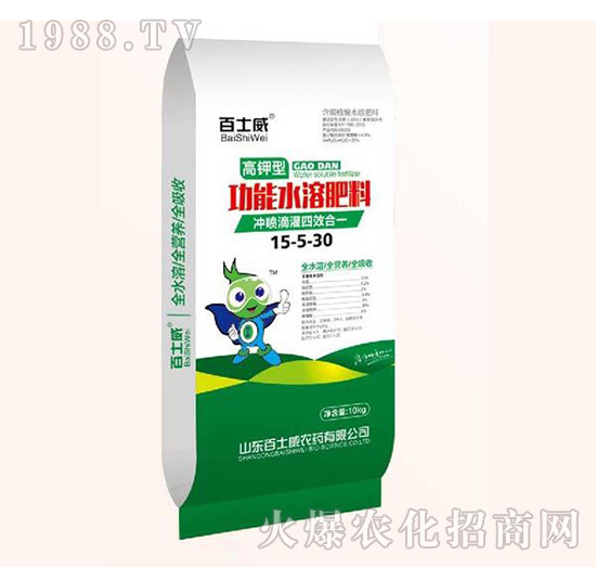 高鉀型功能水溶肥料15-5-30-百士威