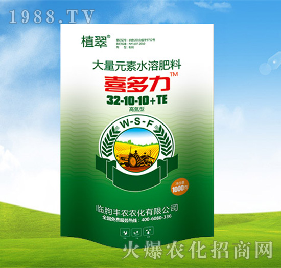 大量元素水溶肥料32-20-20-TE-喜多力-豐農(nóng)農(nóng)化