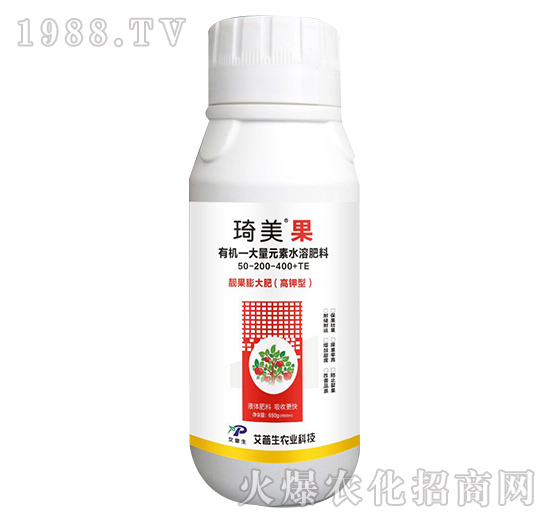 650g有機(jī)大量元素水溶肥料50-200-400+TE-琦美果-艾普生