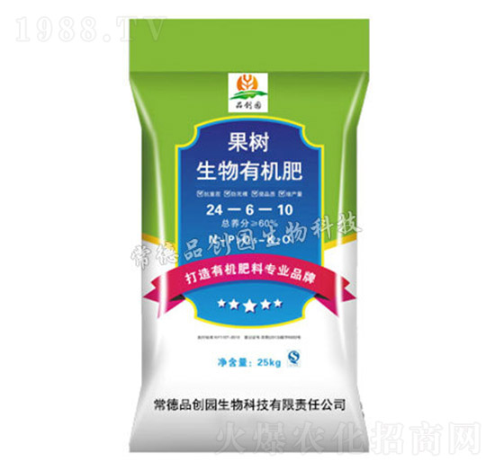 果樹有機(jī)肥24-6-10-品創(chuàng)園生物