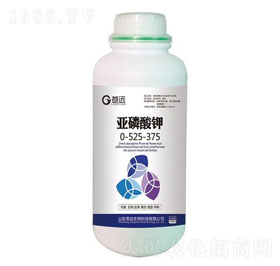 亞磷酸鉀0-525-375-蒼遠生物