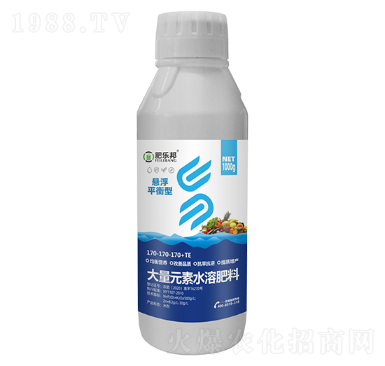 懸浮平衡型大量元素水溶肥-肥樂邦-易多收
