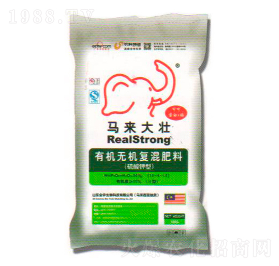 有機(jī)無(wú)機(jī)復(fù)混肥（硫酸鉀型）-馬來(lái)大壯-全宇生物