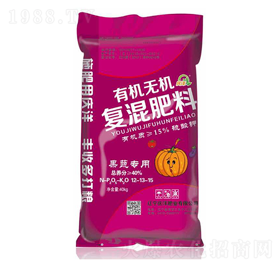 果蔬專用有機(jī)無機(jī)復(fù)混肥料12-13-15-慶洋肥業(yè)