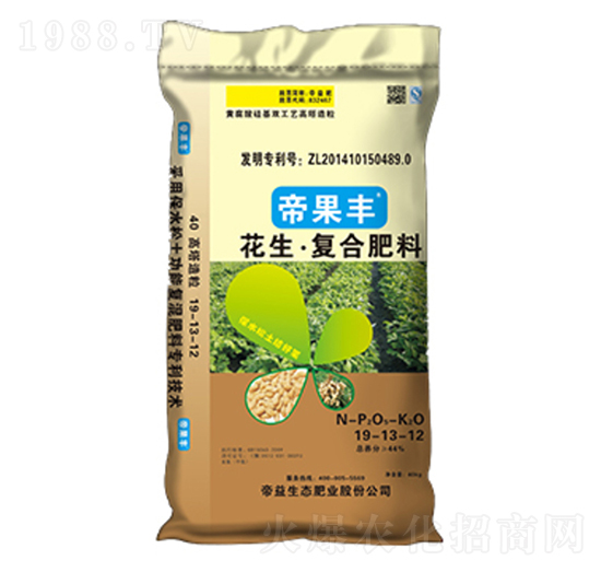 花生專用高塔復(fù)合肥19-13-12-帝果豐-帝益肥
