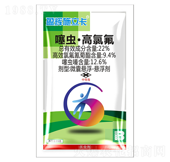 22%噻蟲·高氯氟（15g）-施立卡-盈輝