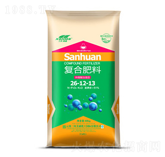 復(fù)合肥料26-12-13-天化肥業(yè)