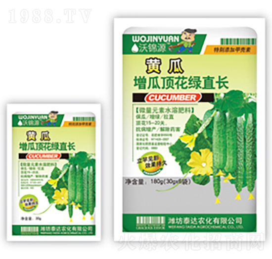 黃瓜增瓜頂花綠直長-泰達農(nóng)化
