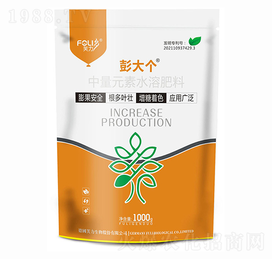 彭大個(gè)中量元素水溶肥料-芙力生物