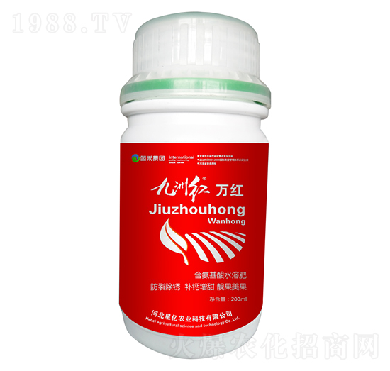 含氨基酸水溶肥料-九洲紅萬(wàn)紅-藍(lán)禾生物