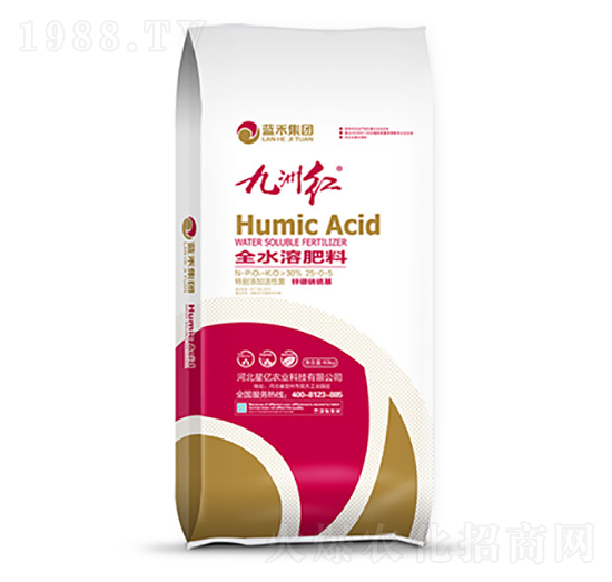 全水溶肥料25-0-5-九洲紅-藍禾生物