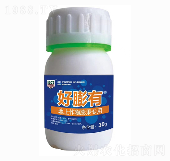 30g地上作物膨果專(zhuān)用肥-好膨有-瑞倍達(dá)