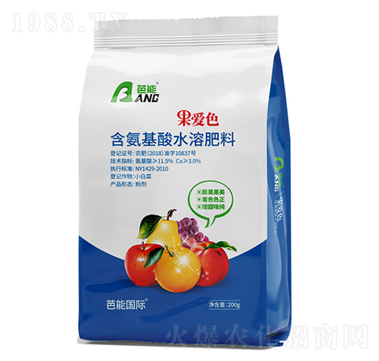 含氨基酸水溶肥料 果愛(ài)色 芭能