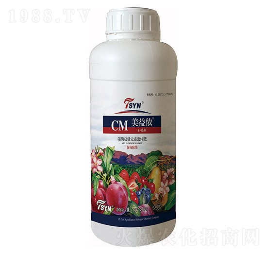 碳酶功能元素流體肥（1L） 美益儂