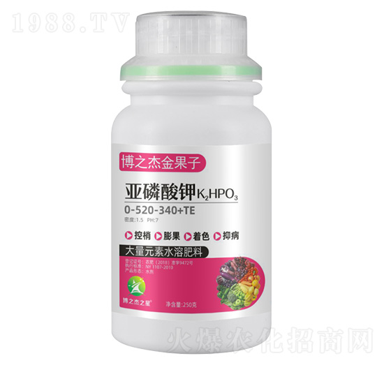 亞磷酸鉀0-520-340+TE-博之杰金果子-豐收樂