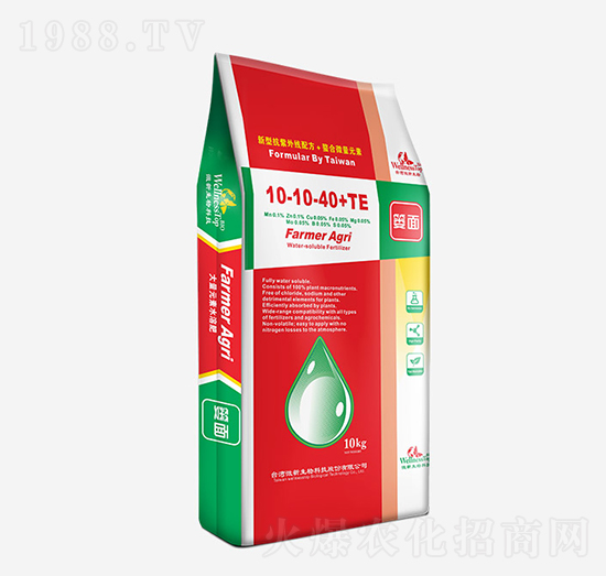 大量元素水溶肥10-10-40+TE 簍面114 法瑪農業(yè)