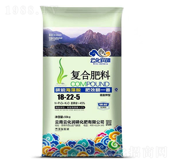 復合肥料18-22-5 云化潤磷