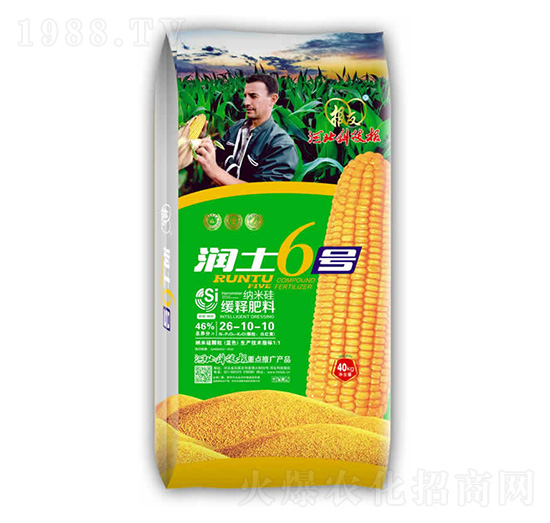 緩釋肥料26-10-10 潤土6號 邦富生物