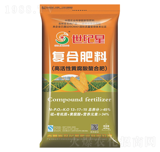 通用復混肥料13-17-15-世紀星