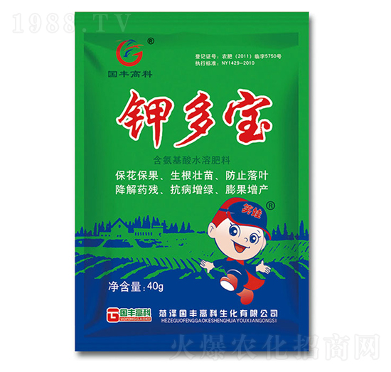 含氨基酸水溶肥料-鉀多寶-國豐高科