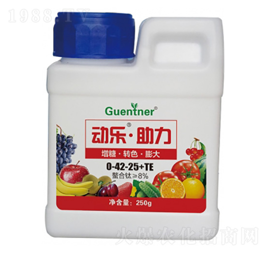 動樂助力膨果專色水溶肥0-42-25+TE-昆騰農業(yè)