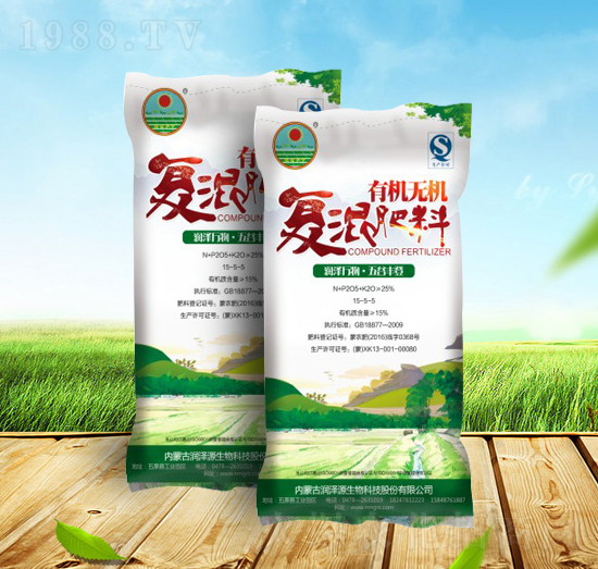 有機(jī)無(wú)機(jī)復(fù)混肥料15-5-5-潤(rùn)澤源生物