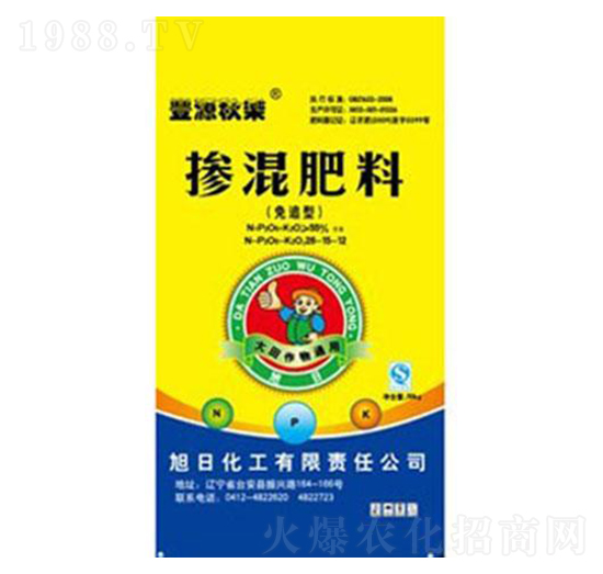 摻混肥料25-15-12-豐源秋樂-旭日化工