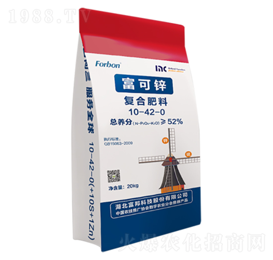 復合肥料10-42-0-富可鋅-富邦科技