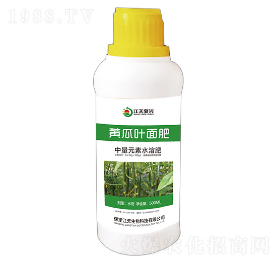中量元素水溶肥-黃瓜葉面肥-江天復興–江天生物