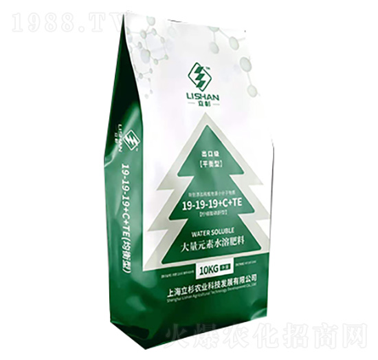 平衡型大量元素水溶肥19-19-19+C+TE-立杉農業(yè)