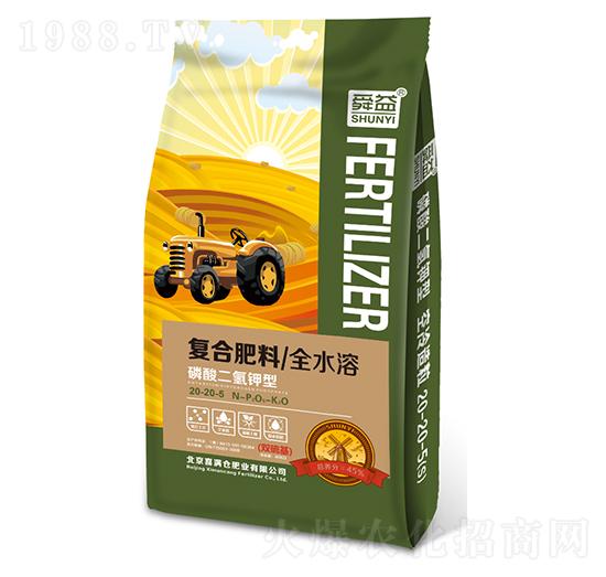 磷酸二氫鉀型復合肥料20-20-5-舜益-喜滿倉