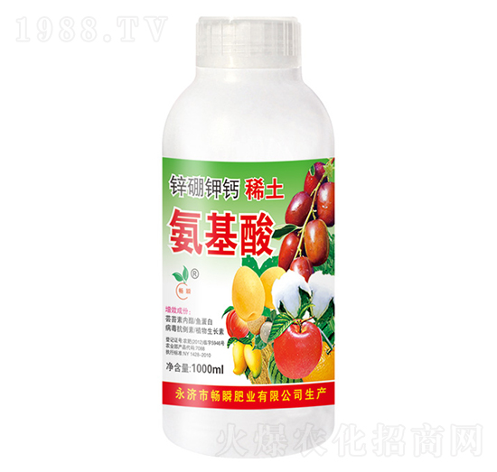 1000ml鋅硼鉀鈣稀土氨基酸-暢瞬