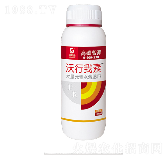 高磷高鉀大量元素水溶肥料0-400-530-沃行我素-迪斯曼