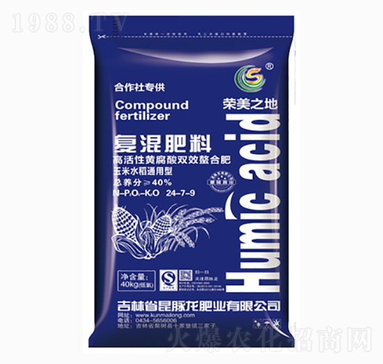 玉米水稻通用復混肥料24-7-9-榮美之地-昆脈龍肥業(yè)