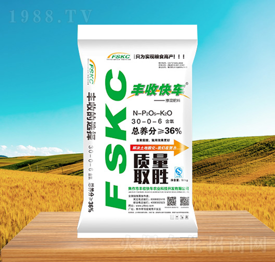 摻混肥料30-0-6-豐收快車