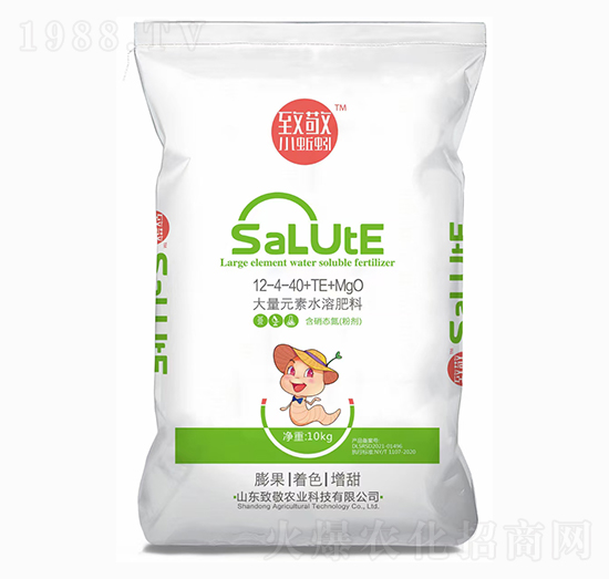 大量元素水溶肥料12-4-40+TE+MgO-致敬農業(yè)