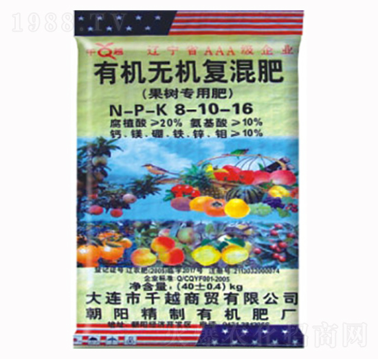 有機(jī)無機(jī)復(fù)混肥8-10-16-千越