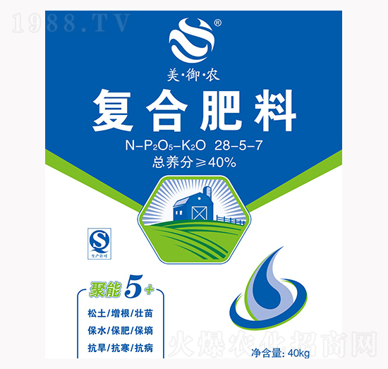 復合肥料28-5-7-美農(nóng)肥業(yè)