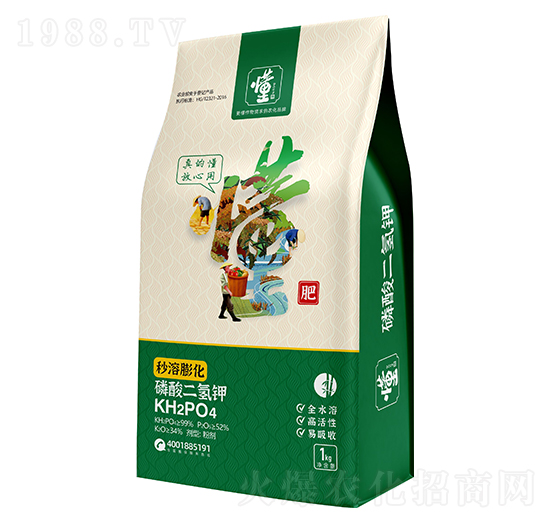 磷酸二氫鉀KH2PO4-秒溶膨化-懂肥-土好金