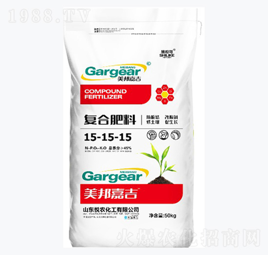 復(fù)合肥料15-15-15-施粒可-悅農(nóng)化工