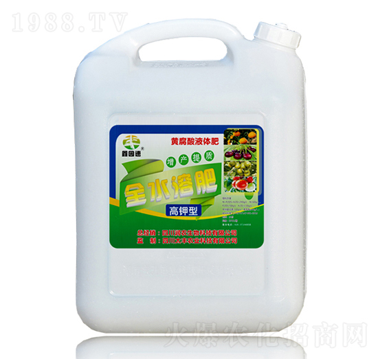 高鉀型黃腐酸有機水溶肥-潤農(nóng)生物