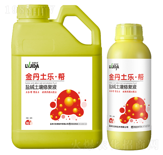 鹽堿土壤修復液-金丹土樂·幫-豆本豆