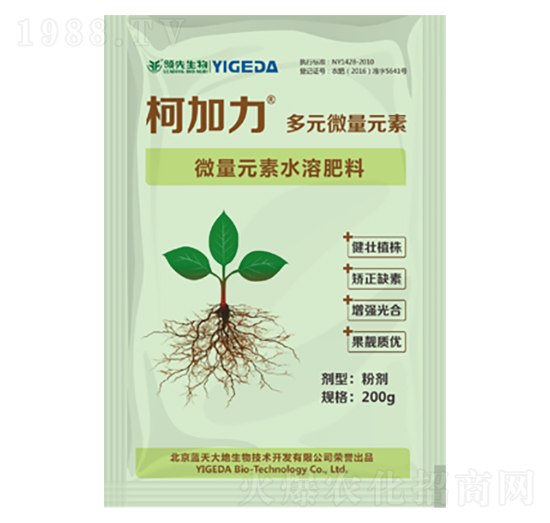 微量元素水溶肥料-柯加力&#174;多元微量元素