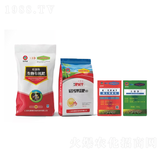 息壤喚醒活力套餐-生物有機肥+新一代肥減半+硅鈣鉀鎂肥+土毒凈套餐-樂喜施農業(yè)